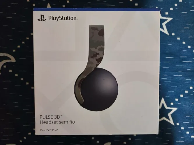Headset PS5 Sem Fio Pulse 3d Gray Sony 