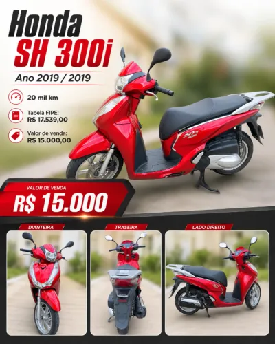 Vendo Moto Honda SH 300i