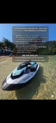 Venda jet-ski 130 gti 