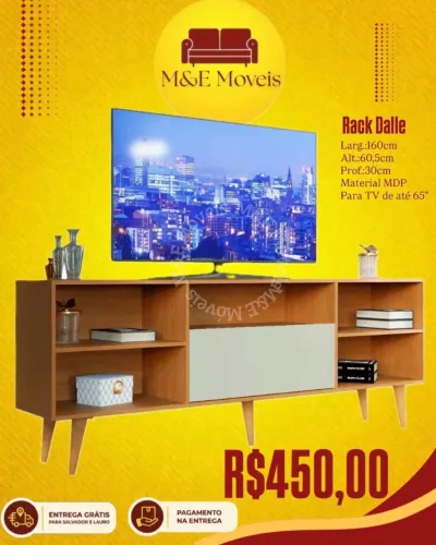 Rack para tv de até 55 polegadas