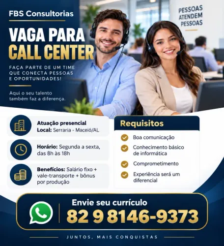 Vaga de CallCenter