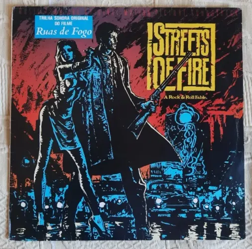 LP VINIL - TRILHA SONORA DO FILME "RUAS DE FOGO" 1988