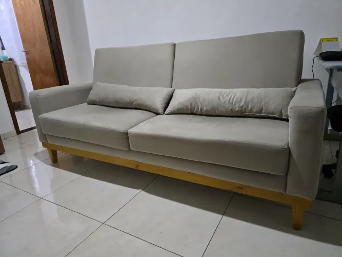 Sofa Living 3 lugares - muito conservado!