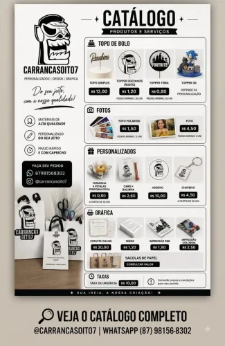 Personalizados & Gráfica Rápidas