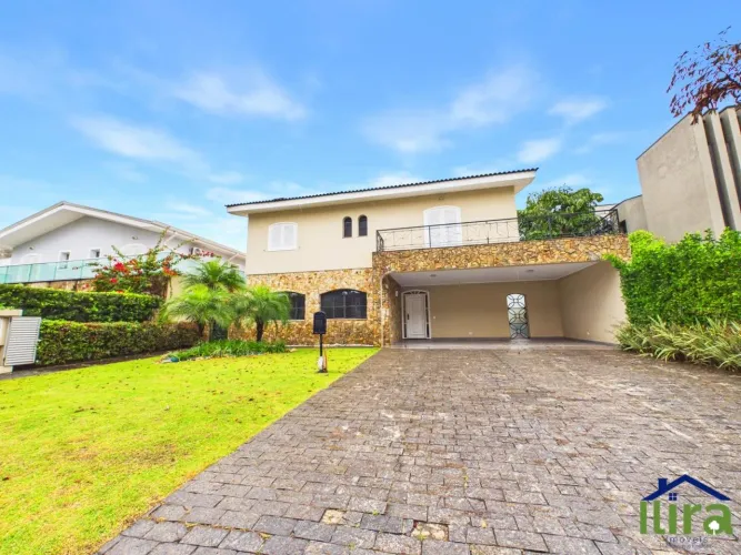 Casa Para Locacao Com 550m², 4 Dormitorios, 4 Vagas de Garagem Com Piscina No Residencial