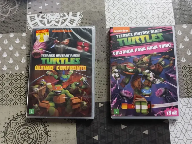 Dvd de desenho , as tartarugas ninja