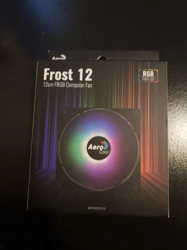 Cooler Fan para Gabinete Aerocool Frost 12 FRGB 120mm