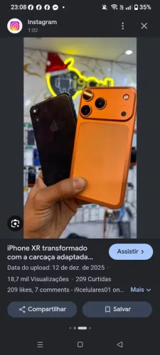 Trocp XR 250 G MEMÓRIA ADAPTADO NQ CARCARÁ DO 17 pro Max por iPhone 11 ou 12