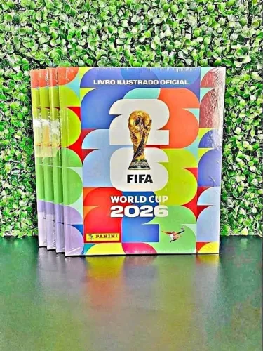CAPA DURA Álbum Copa do Mundo 2026 Poucas unidades A Pronta Entrega