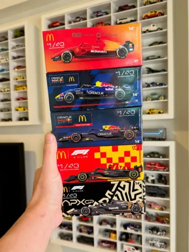 Miniaturas Fórmula 1 McDonald?s 1:43 | Colecionáveis Oficiais