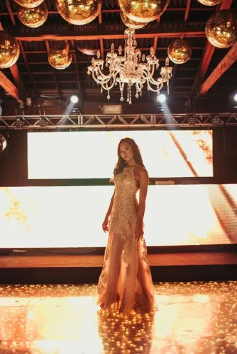Vestido 15 anos - 1 longo e 1 curto