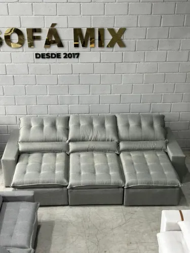 Sofá retratil reclinável 3,20 mts