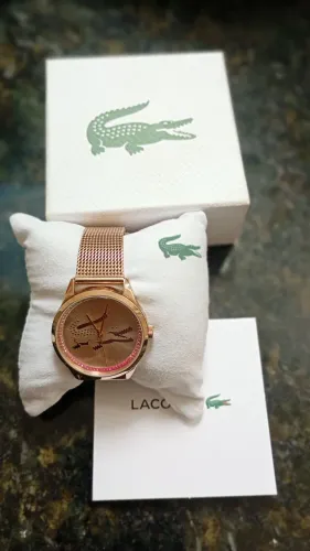 Relógio grife Vivara Lacoste original novo