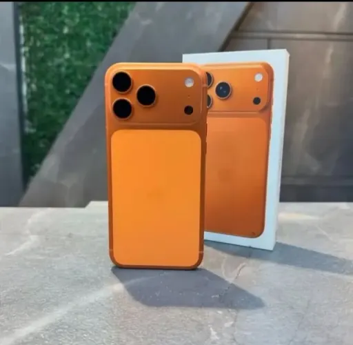 iPhone 17 Pro 256GB Laranja com câmera profissional e desempenho de alto nível