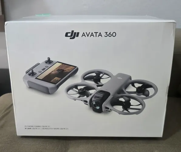 DRONE DJI AVATA 360 FLY MORE COMBO CONTROLE COM TELA NOVO, LACRADO À PRONTA ENTREGA