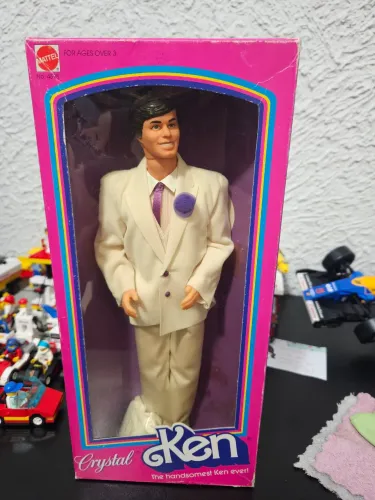 Ken Crystal mattel nunca retirado da caixa