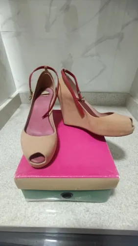 Sandalia Melissa Patchuli Rosa Flocada 38