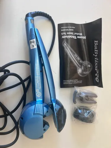 Escova Modeladora de Cachos MiraCurl Steam Tech Babyliss Pro - Semi Nova