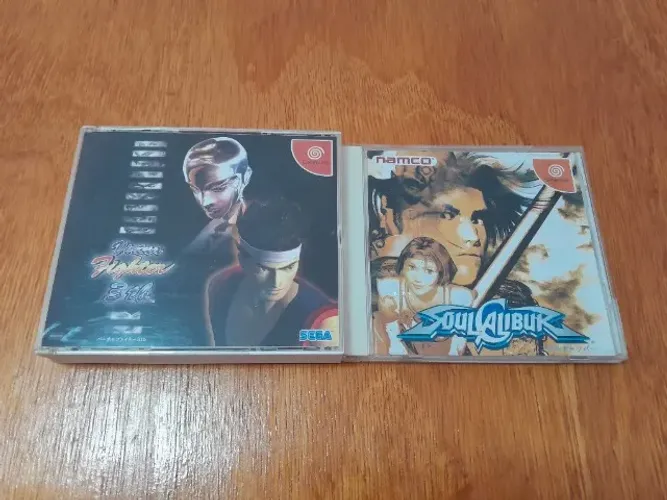 Soulcalibur + Virtua Fighter 3 para Dreamcast