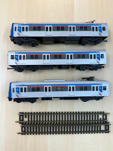 Trens Frateschi Coleção CPTM - 3 carros + brinde descrição