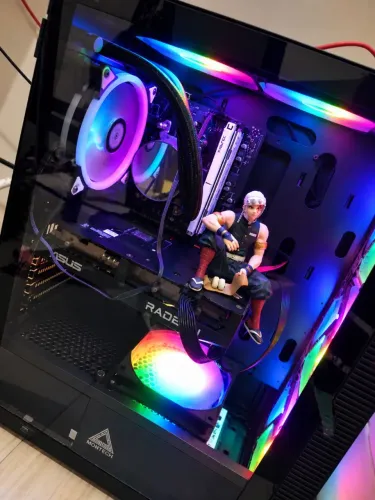 PC GAMER RYZEN 5 5500 + RX 6600 8GB + MONITOR 180HZ