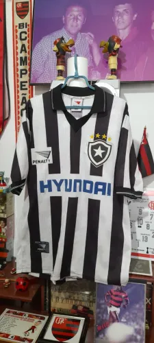 Camisa botafogo número 4 / penalty/ hyundai  - 1997