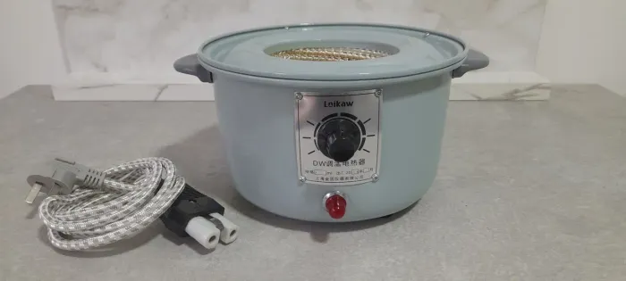 Vendo manta de aquecimento para balão de vidro redondo de 500ml.