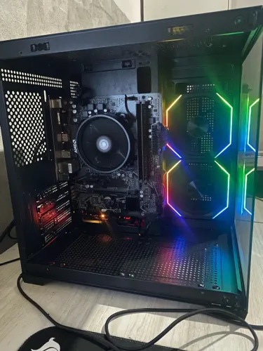 PC GAMER DE ENTRADA COMPLETO COM MESA INCLUSO