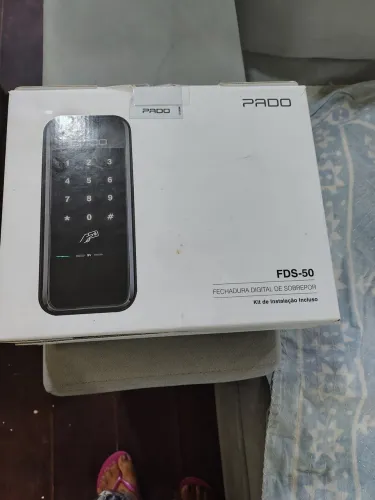 Ok tô Fechadura FDS _50 PADO na Cor preta