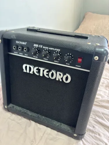 Amplificador Meteoro Potente - Som Limpo e Grave Forte! Conservada 