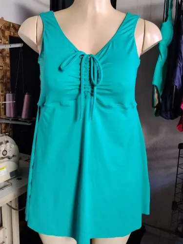 Maiô vestidinho moda praia