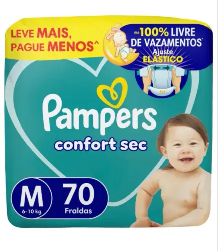 Fraldas Pampers 