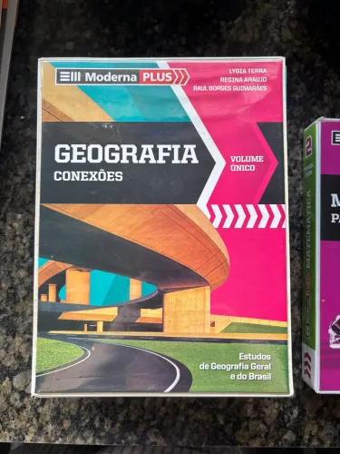 Coleção Geografia Conexões - Moderna Plus - Completa - Excelente Estado