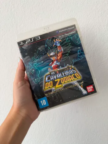 Jogo Os cavaleiros do zodíaco batalha do santuário ps3 PlayStation 3