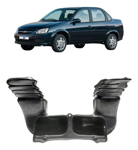 Duto De Ar Forçado Parabrisa Chevrolet Corsa 2014 Uzad0