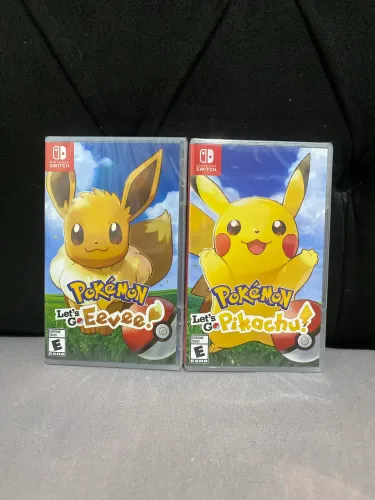 Pokémon Lets Go Eevee e Pikachu ( Lacrados )