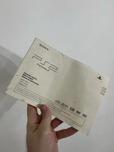 Raridade: Manual Playstation 2 - Item colecionador