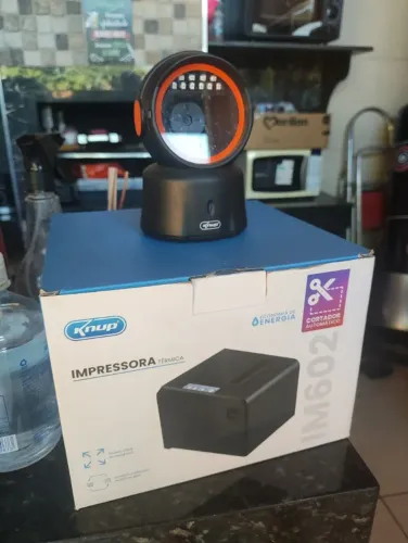 Kit Impressora Térmica+Leitor de Código - À Venda!