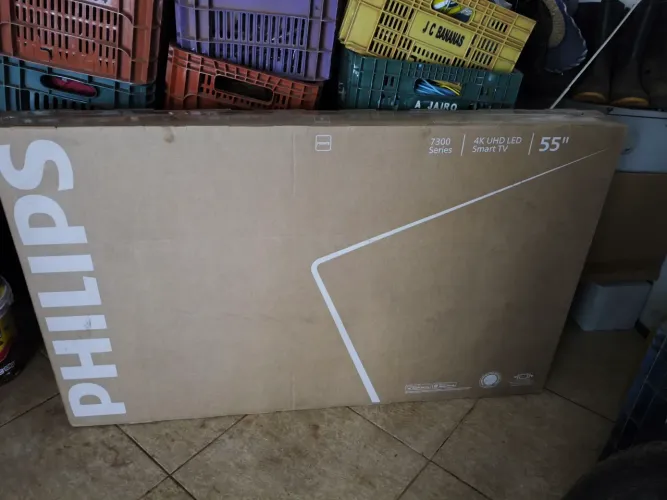Tv Philips 55 nova com NF e garantia