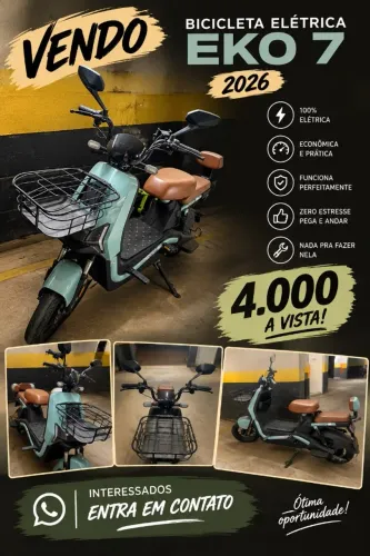 Bike Elétrica Duos Eko 7 48V 800W