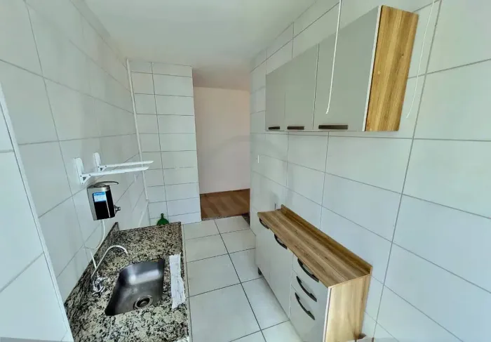 Forte Bittencourt - Móveis Fixos - 45 metros - 2 quartos - Elevador - Lazer Completo - Pas