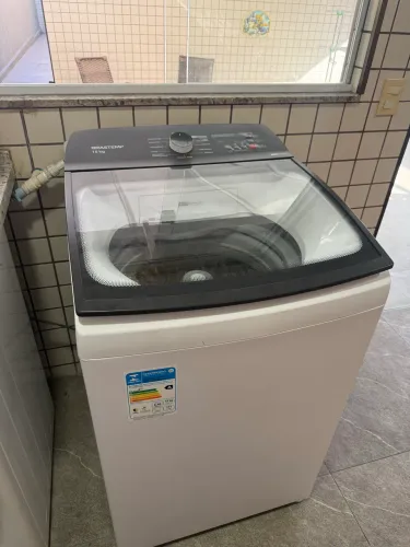 Máquina de Lavar Brastemp 15kg BWF15AB Branca 220V - Perfeita!