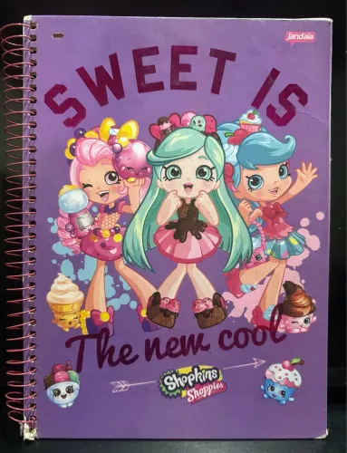 Caderno das Shopkings Shopies