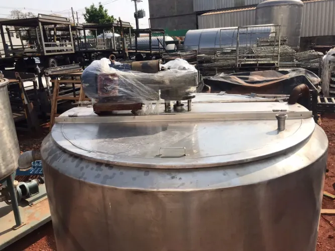 Tanque Misturador Encamisado em Aço Inox 2.000 Litros 