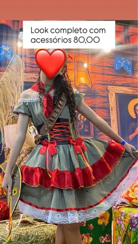 Vestido junino 