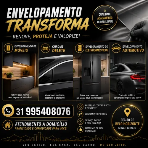 ENVELOPAMENTO BH E REGIÃO