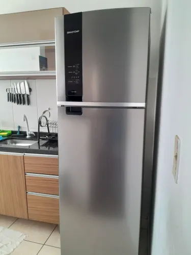 Geladeira brastemp inox 