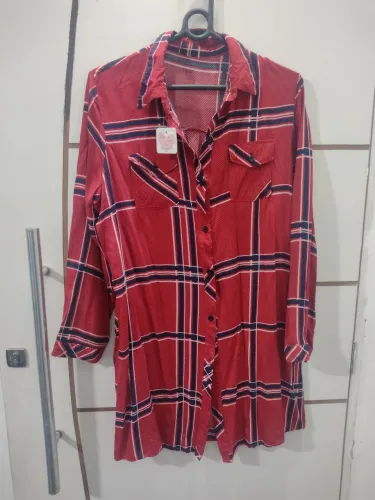 Camisa feminina xadrez Tam 40