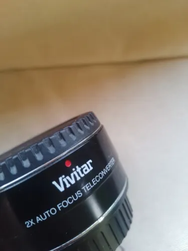Teleconverter Vivitar 2x autofocus para Canon