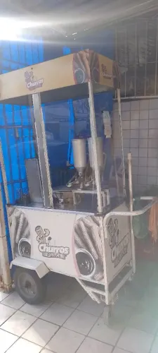 Carroça de churros a venda